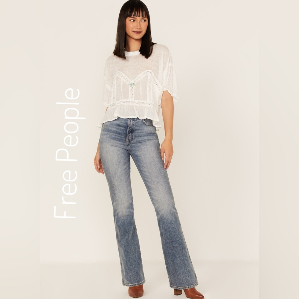 Free People White Blouse